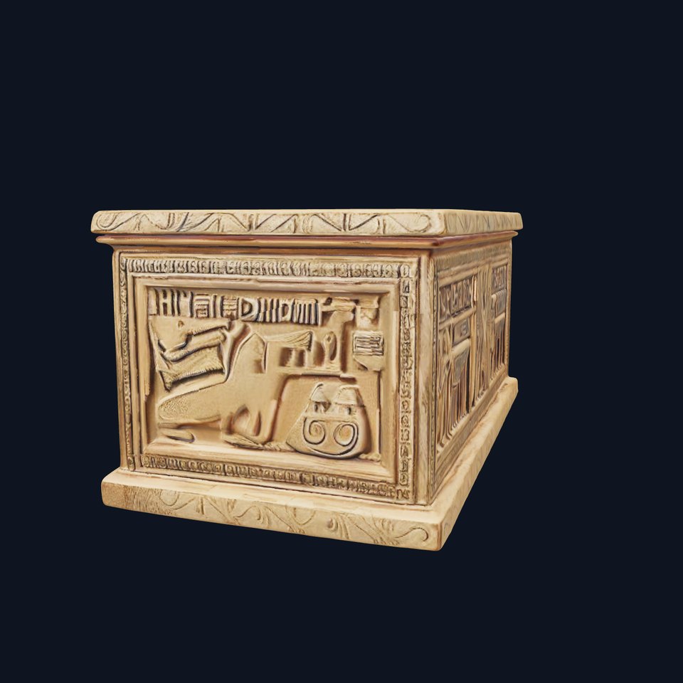 Ancient Egyptian Sarcophagus Model Pack